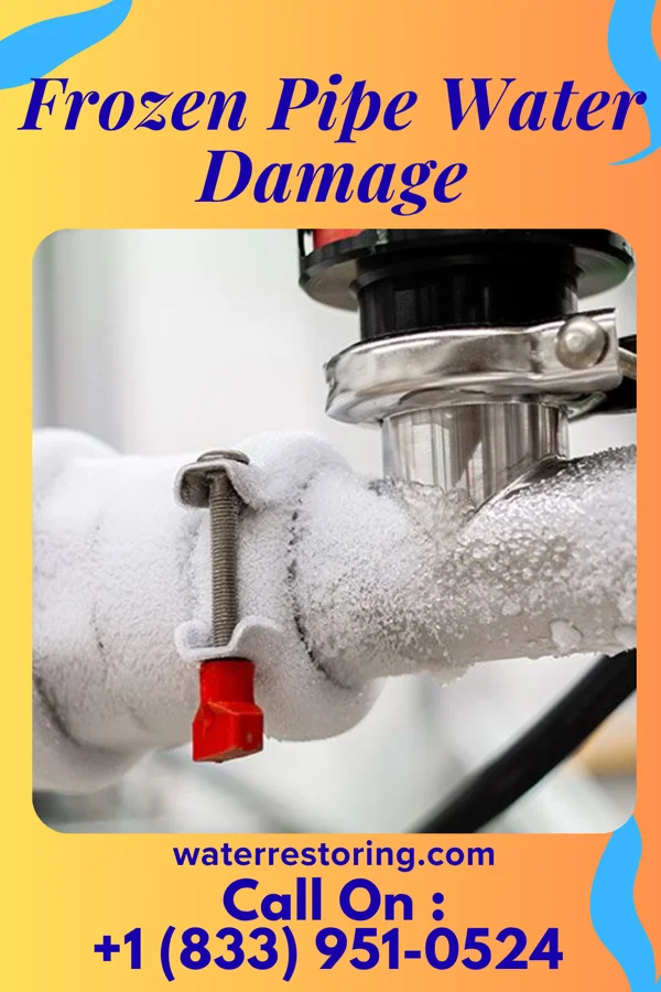 Frozen Pipe Water Damage in West Hill, OH